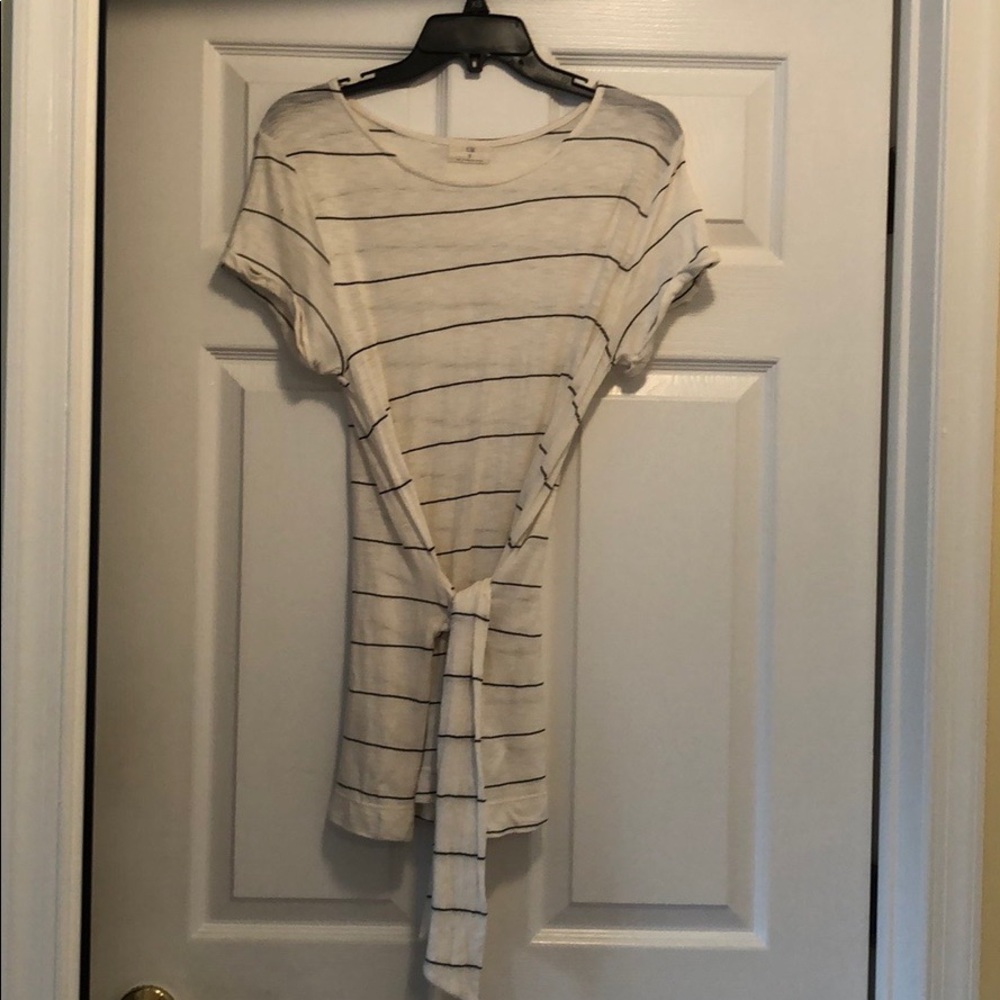 ANTHROPOLOGIE | LONG TEE W/TIE